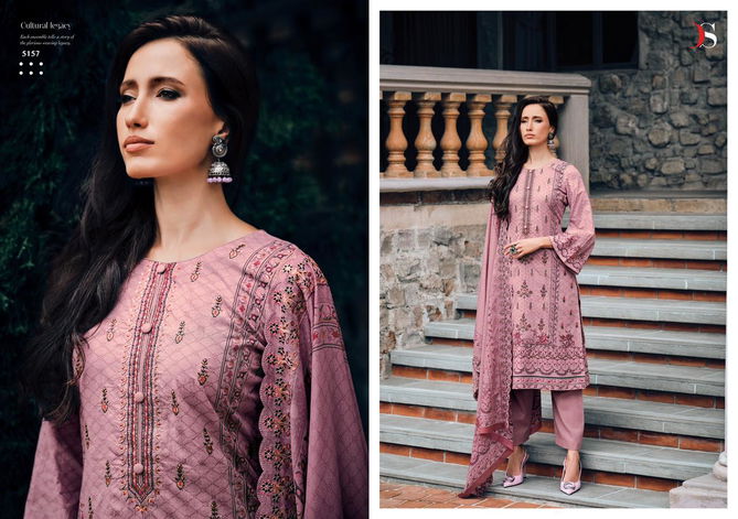 Deepsy Bin Saeed 5 Lawn Collection Pakistani Suits
